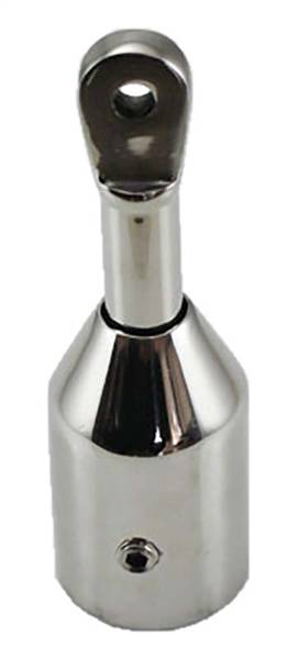 TERMINALE INOX REGOLABILE MM.25