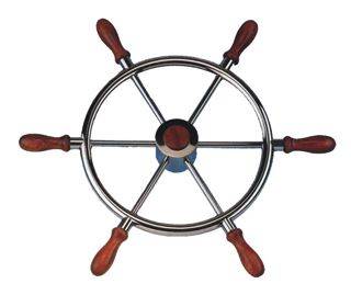 RUOTA TIMONE INOX DIAM.50