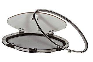 OBLO' INOX ELLITTICO MM 460