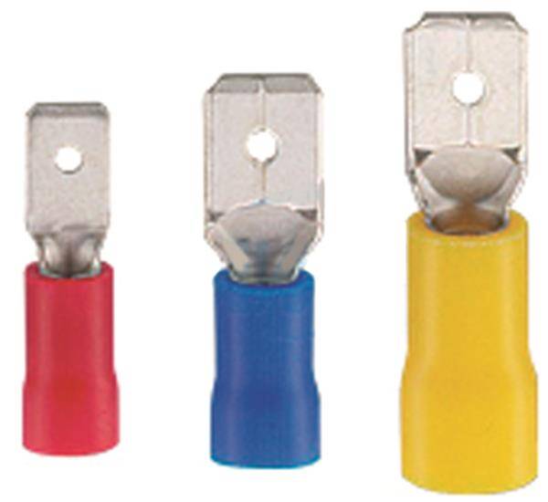 TERMINALI D.5,4MM - B.4,8MM GIALLO