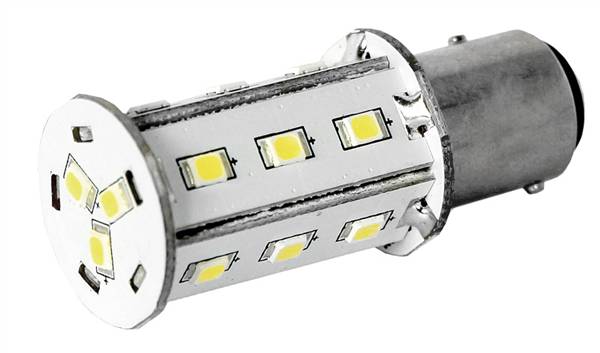 LAMPADA 18 LED BAY15D LUCE FREDDA