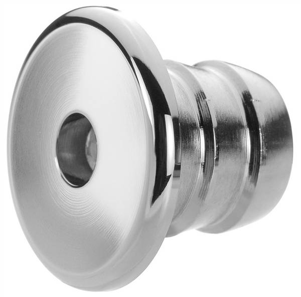 LUCE LED TINA INOX LUCIDO ROSSO