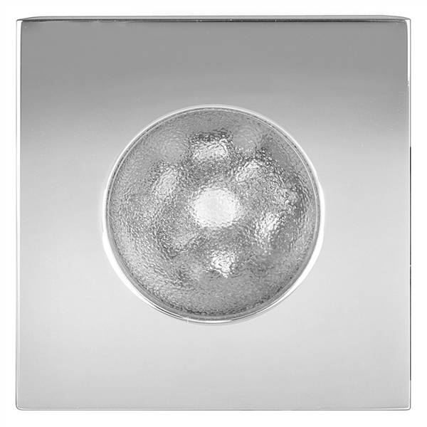LUCE LED HALLIE INOX LUCIDO B.NATURALE