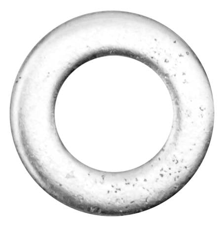 RONDELLA PIANA NORM. INOX A4 MM.10