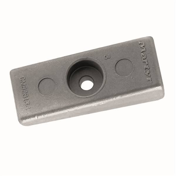 PLACCA ZIN. PIEDE HONDA 40/50/75/115 EFI