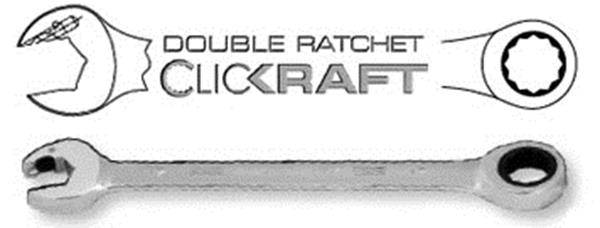 CHIAVE CLICKRAFT DOUBLE RATCHET 19M