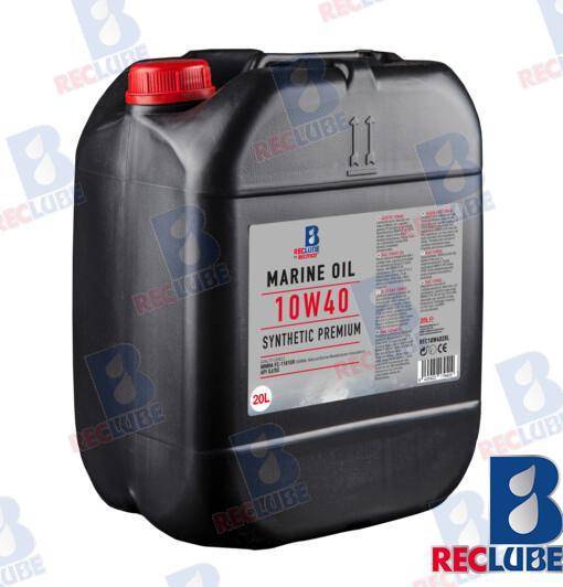 OLIO MARINO 10W-40 SINTETICO 20L.