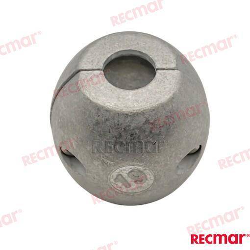 COLLARE Ø 19MM - 3/4™ STD (ZN)