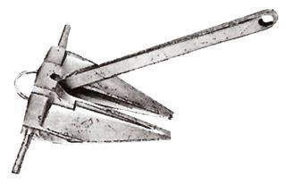 ANCORA IN GHISA ZINCATA KG.6