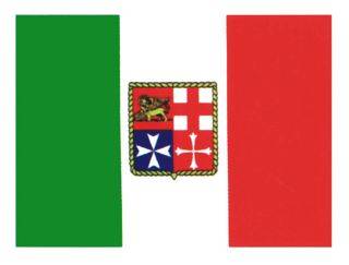 BANDIERA ADESIVA ITALIA 20X30