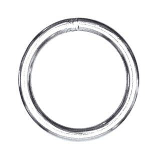 ANELLO SALDATO INOX LUCIDO MM.6X45