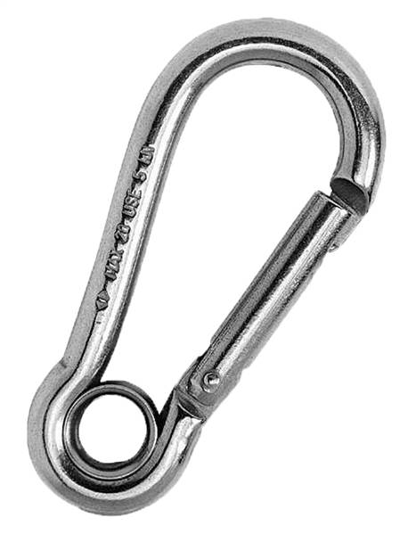 MOSCHETTONE AISI 316 MM.7 C/OCCHIO