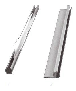 BINARIO ALL.ANODIZZ. CON ALETTA
