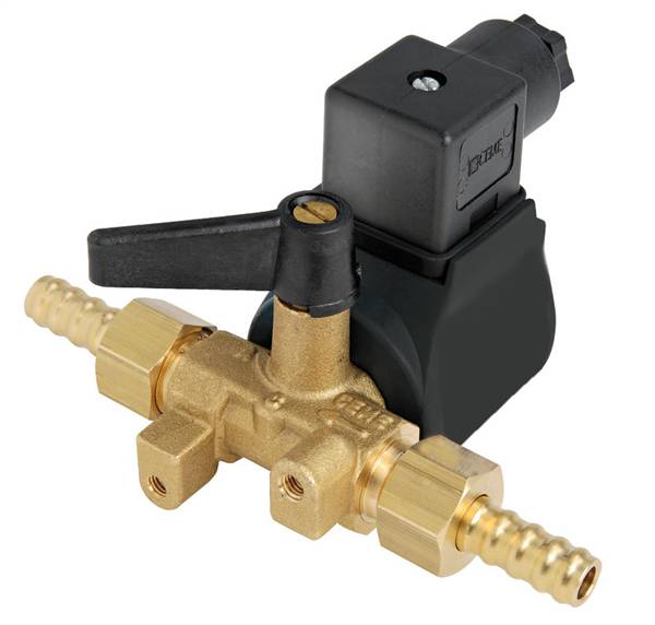 ELETTRORUBINETTO IN OTTONE 24 VOLT