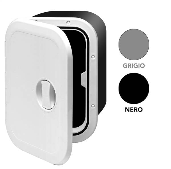 SPORTELLO C/CONTENITORE GRIGIO