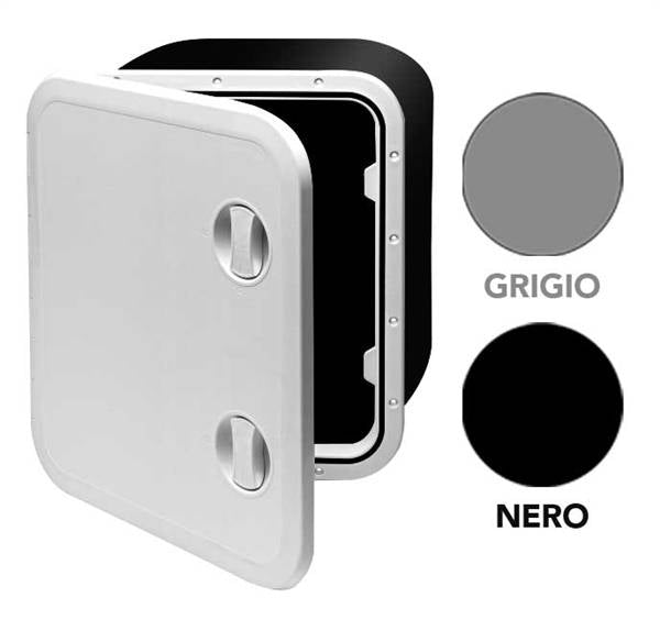 SPORTELLO C/CONTENITORE NERO