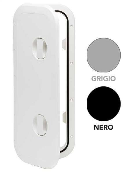 SPORTELLO RETTANGOLARE GRIGIO