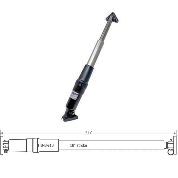 ATTUATORE LECTROTAB 18"/457,2 MM. 24V