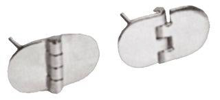 CERNIERA INOX MM.68,5X38,5 A FILO