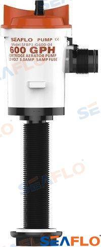 POMPA PESCATO VERTICALE 600 GPH 12V