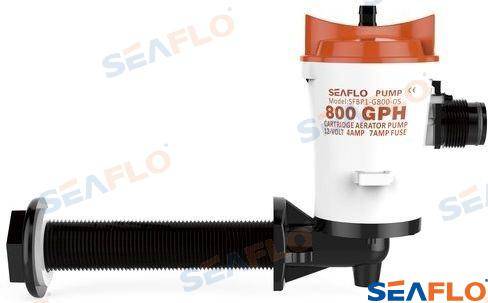 POMPA PESCATO ORIZZONTALE 800 GPH 12V