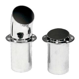 TERMINALE S.CURVO MM.70 ACC.INOX