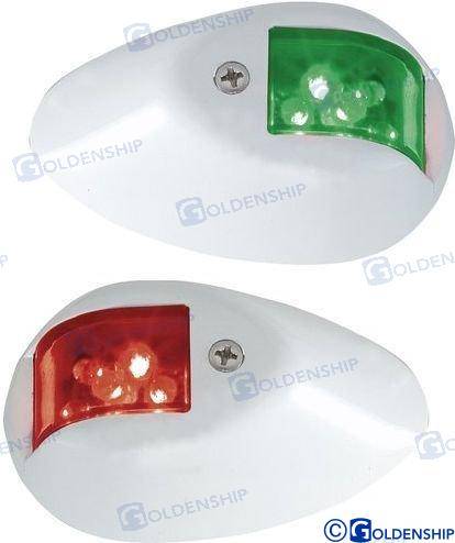 COPPIA FANALI BIANCHI  A LED