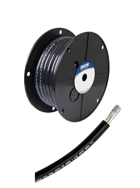 CAVO BATTERIA ANCOR MM²68 NERO MT.7,5