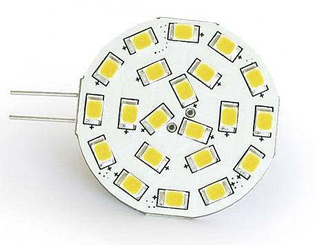 LAMPADA 21 LED G4 LATERALE LUCE CALDA