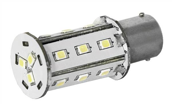 LAMPADA 30 LED BA15S LUCE ROSSA