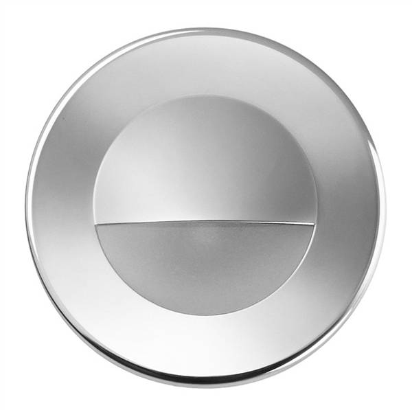 LUCE LED VENUS 72 INOX LUCIDO ROSSO