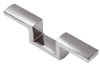 BITTA RETTANG. INOX LUNGH. MM.320