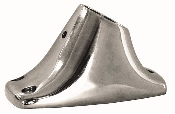 BASE PER ASTA BANDIERA INOX MM.25
