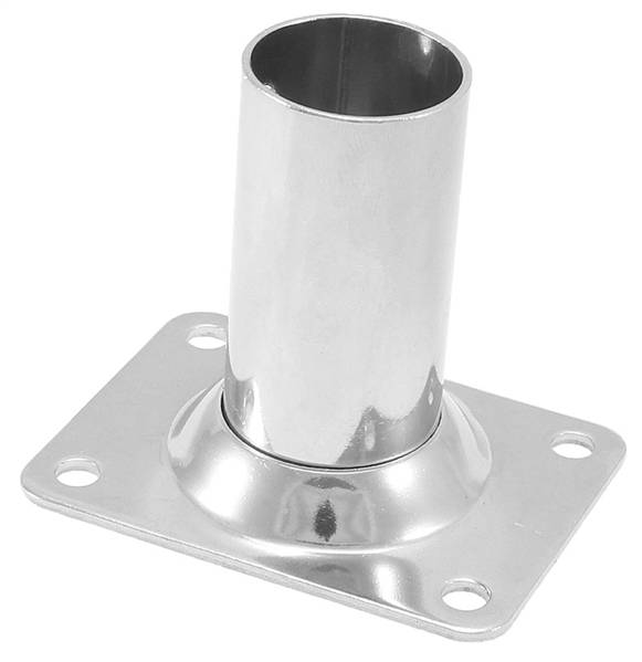 BASE RETTANGOLARE INOX MM 22