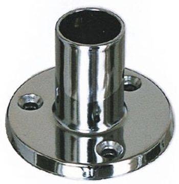 BASE OTTONE CROMATO MM 22-90°