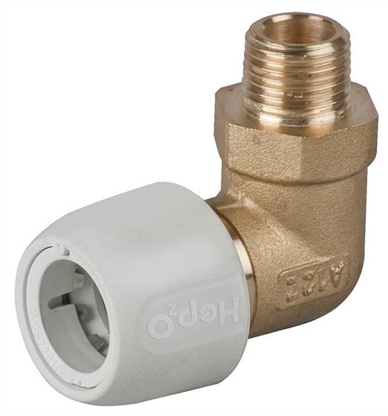 RACCORDO A GOMITO M.OTT. 1/2"X22