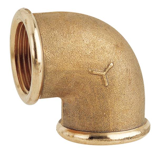 CURVA F.F. OTTONE ANTICORR. 3/4"