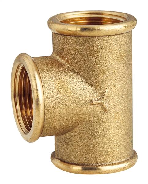 RACCORDO A T OTTONE ANTICORR. 1/2"