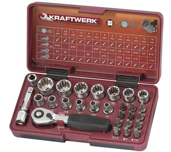 SET CHIAVI A BUSSOLA 1/4” KRAFTWERK