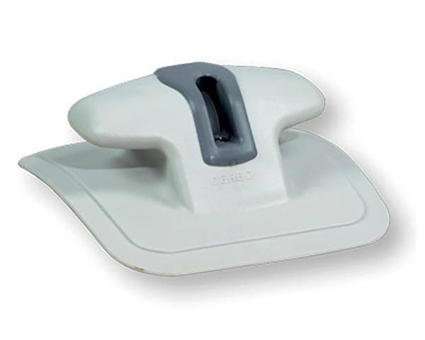 BITTA CON PULEGGIA PVC GRIGIO 7046