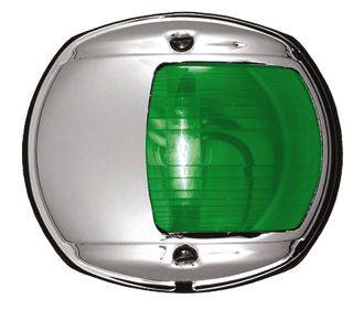 LUCE VERDE 24V CROMATA