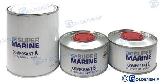 KIT PITTURA MERCURY NERO 1.1L