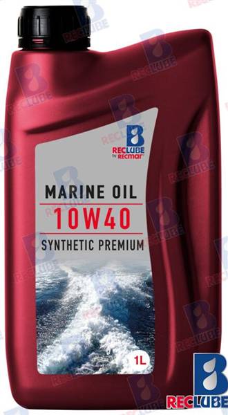 OLIO MARINO 10W-40 SINT. MOTORI  LT.1