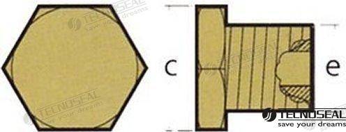 TAPPO ANODO CATERPILLAR 3126
